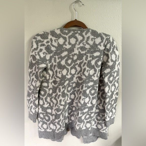LOFT | Patterned Open Front Cardigan Sweater | SP - Picture 5 of 7